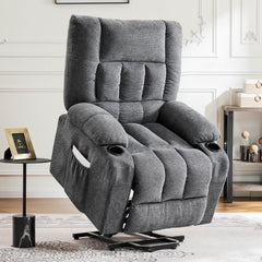 Electric_Lift_Massage_Recliner_11#Color_Gray