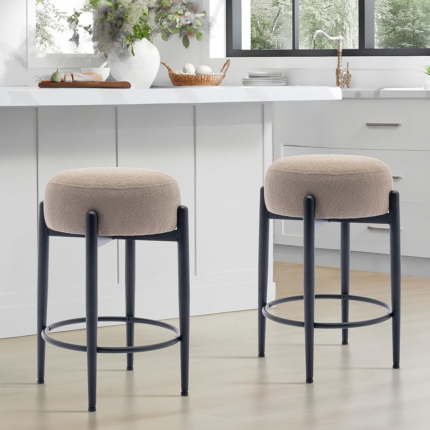 24" Sherpa Counter Height Stools 0109