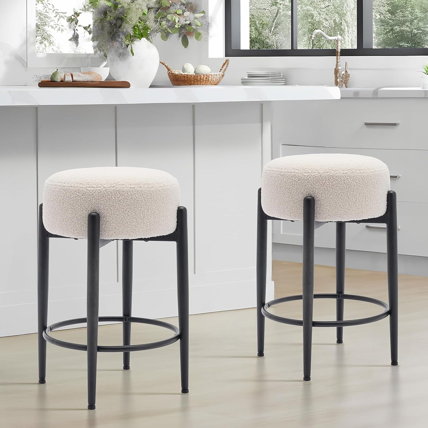 24" Sherpa Counter Height Stools 0109