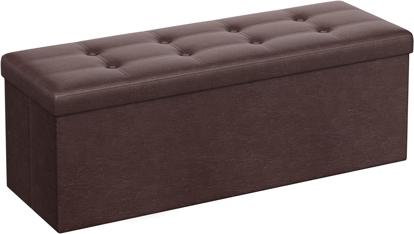 Folding Storage Ottoman Bench FL0