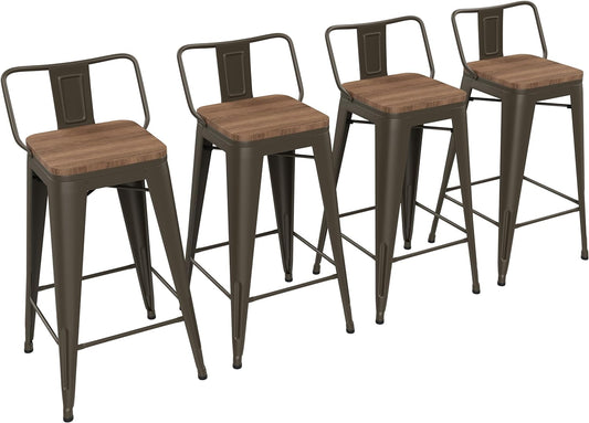 Metal Barstools Counter Bar Stools YNK 8001