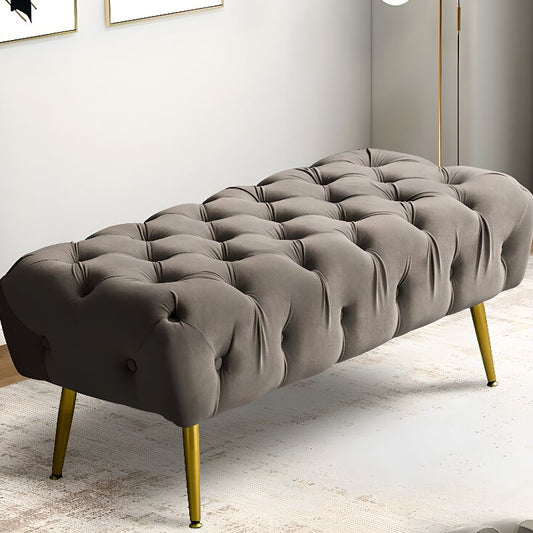 Rectangular Button-tufted Sitting Bench Z0028