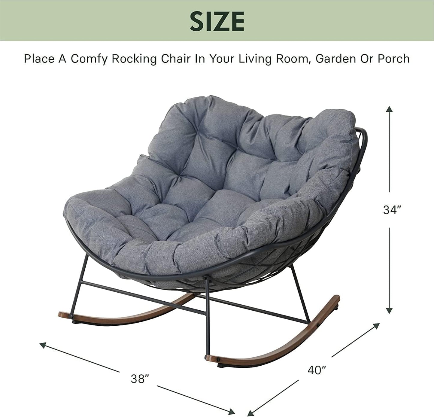 Outdoor Rocking Chair