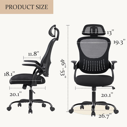 Ergonomic Office Computer Desk Chair 3619-1B