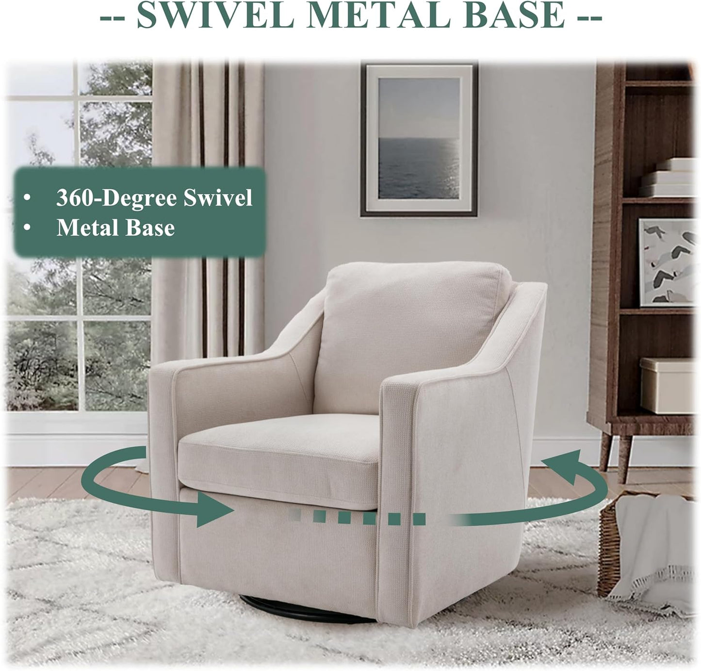 Swivel Accent Chair 1751