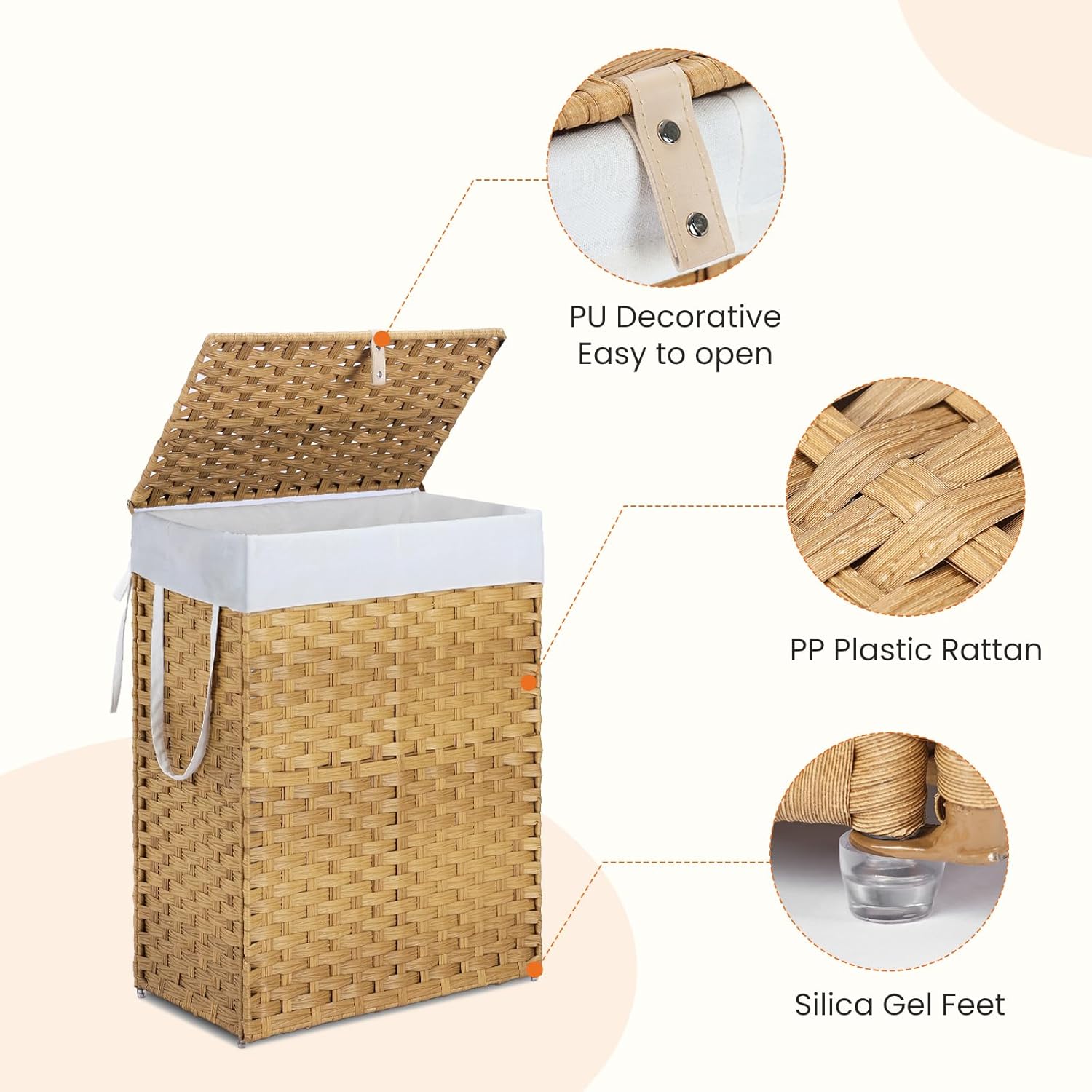 StockMAX Foldable Laundry Hamper ZYL-BT