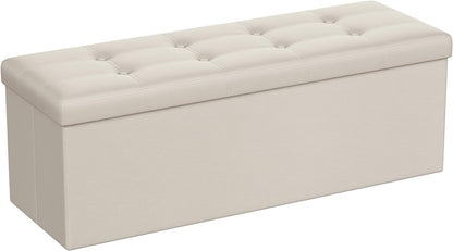 Folding Storage Ottoman Bench FL0