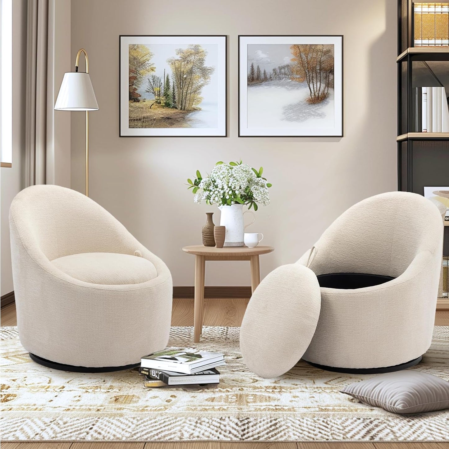 Swivel Accent Chair W188