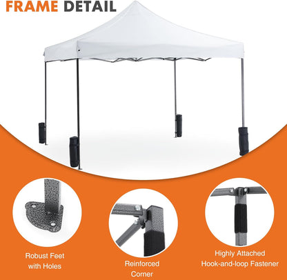 10FT Pop Up Canopy Tent ZDZP-10FT