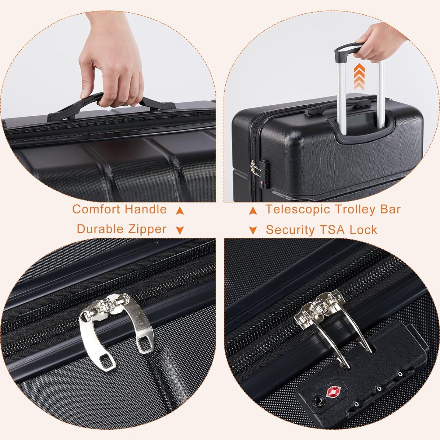 Hard Shell Suitcase XLX