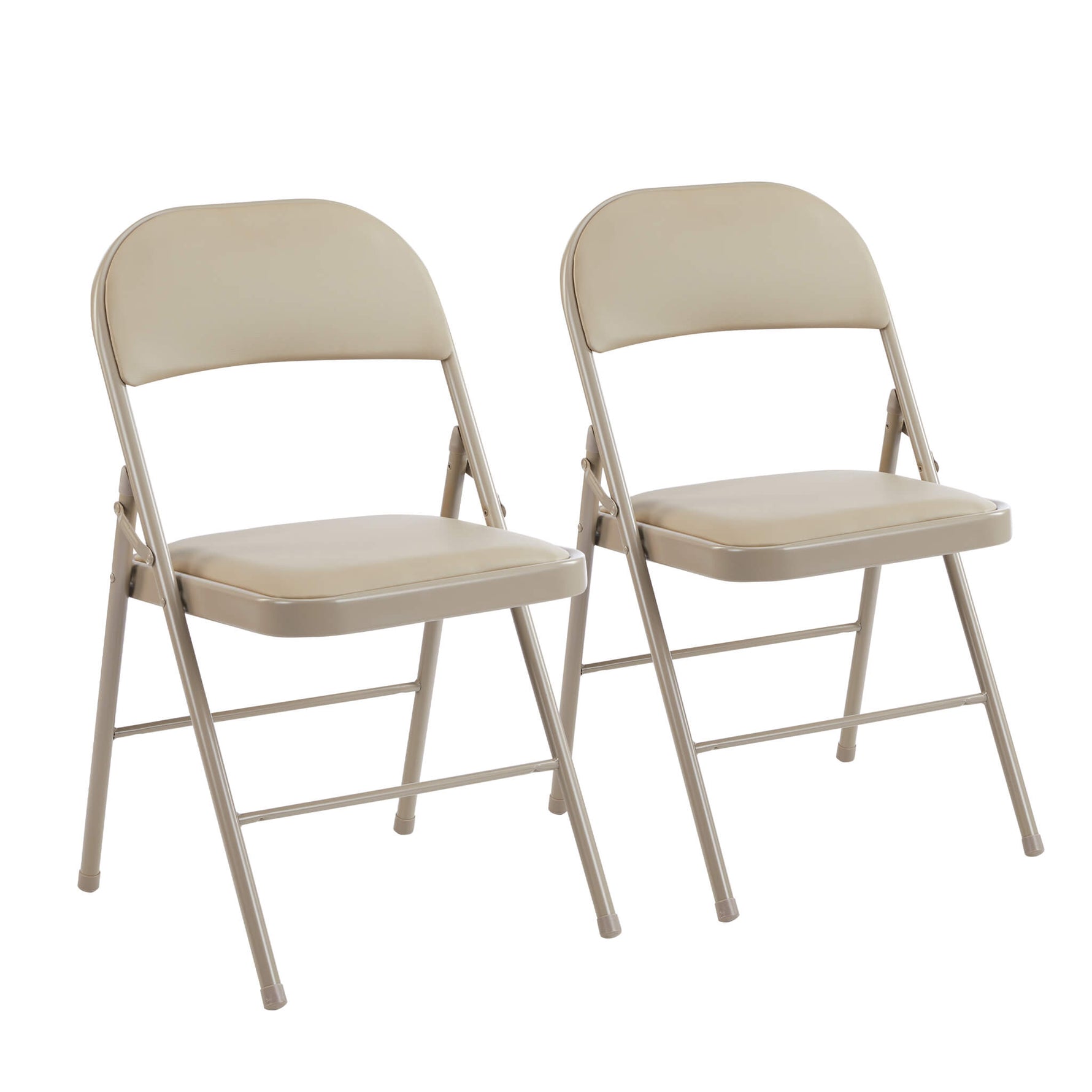 StockMAX Leather Folding Chair for Events and Home Use(set of 2)