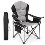 StockMAX Portable Folding Camping Chair with Side Pocket
