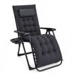 StockMAX Foldable Zero-Gravity Outdoor Lounge Chair for Beach/Patio
