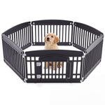 StockMAX Plastic Dog Playpen with Door, Puppy Fence