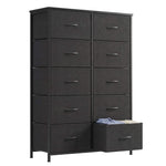 StockMAX Tall Dresser with 10 Drawers for Bedroom