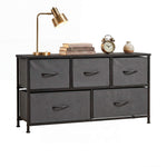 StockMAX Storage Cabinet with Metal Frame for Bedroom Dresser