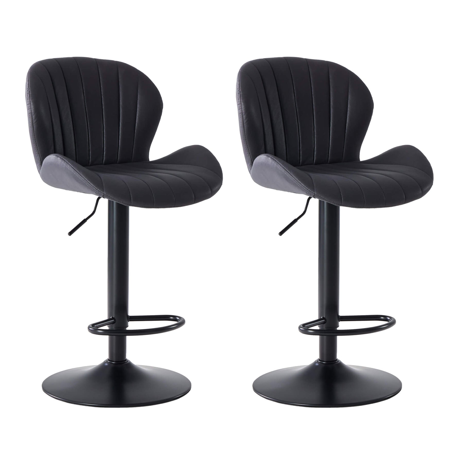 StockMAX Set of 2 Adjustable Swivel Bar Stools