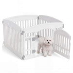 StockMAX Plastic Dog Playpen with Door, Puppy Fence