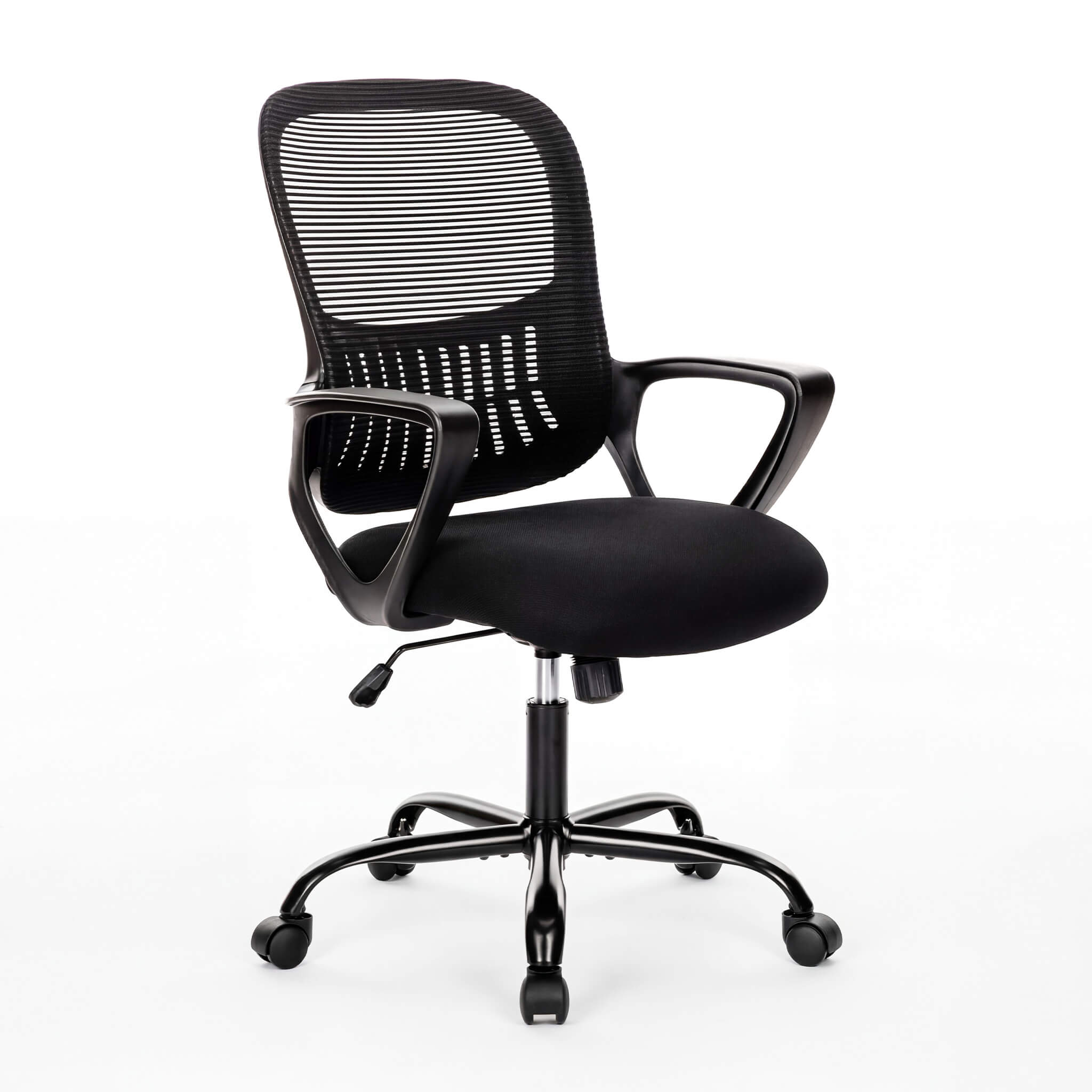 StockMAX Office Chair with Lumbar Support and Armrests