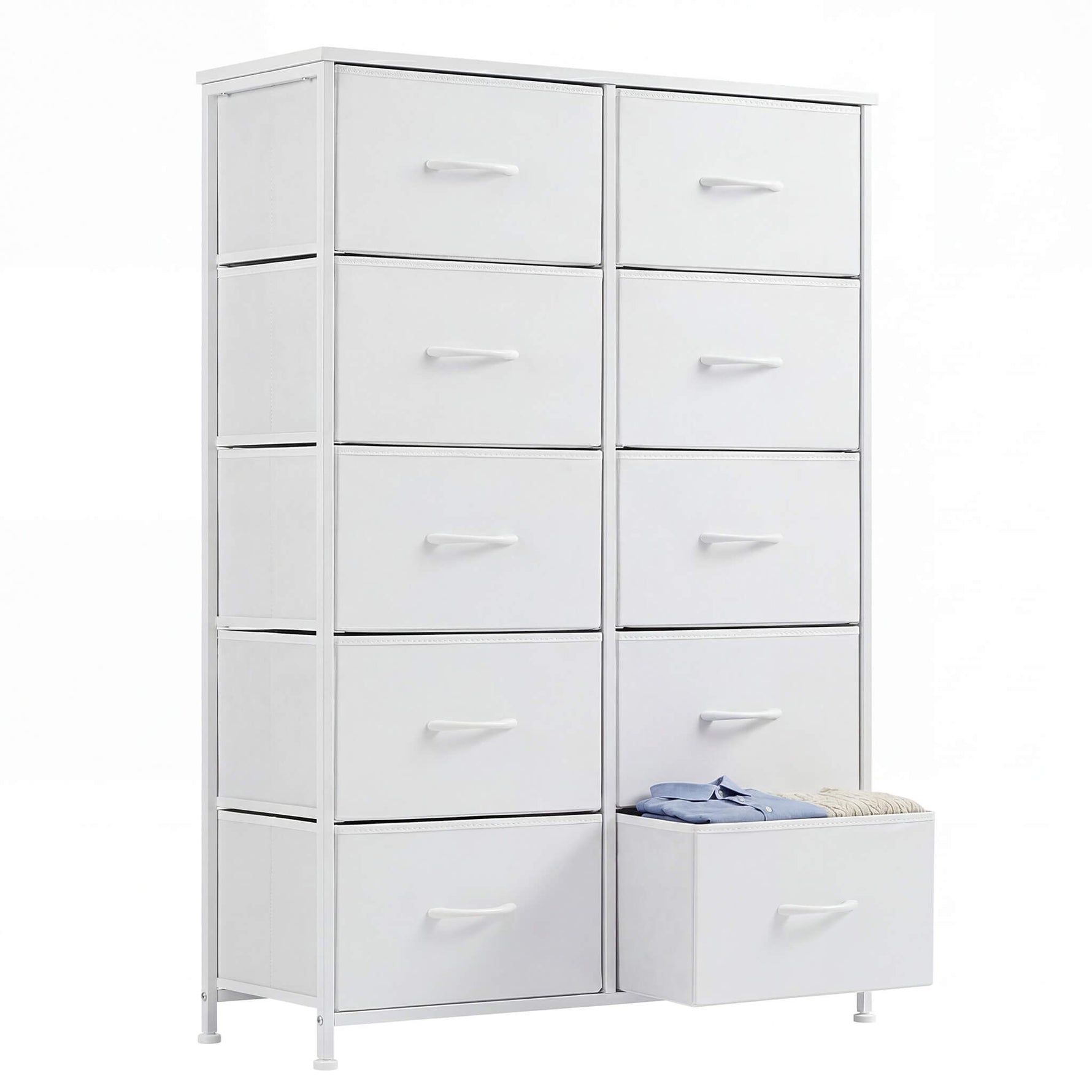 StockMAX Tall Dresser with 10 Drawers for Bedroom