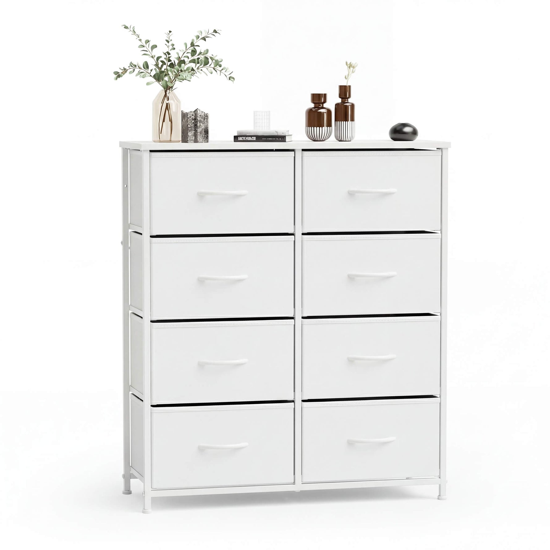 StockMAX High Dresser Fabric Storage Tower 8 Fabric Drawer