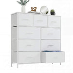 StockMAX Storage Cabinet with 9 Fabric Drawer For Children's Room