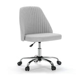 StockMAX Office Chair Armless with Rollers for Office