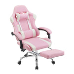 StockMAX Gaming Chair with Footrest Upholstered Armrests for Home Office