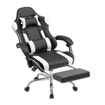 StockMAX Gaming Chair with Footrest Upholstered Armrests for Home Office