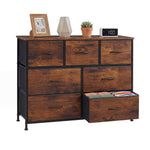 StockMAX Dresser Wooden Top with Storage for Living Room Bedroom