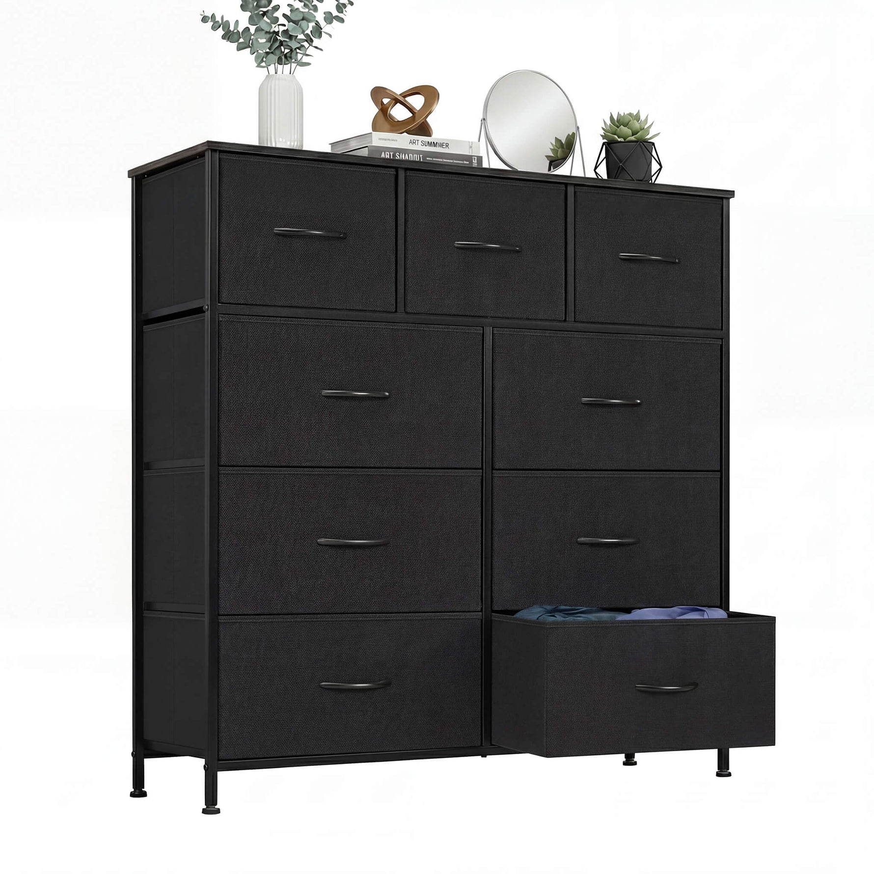 StockMAX Storage Cabinet with 9 Fabric Drawer For Children's Room