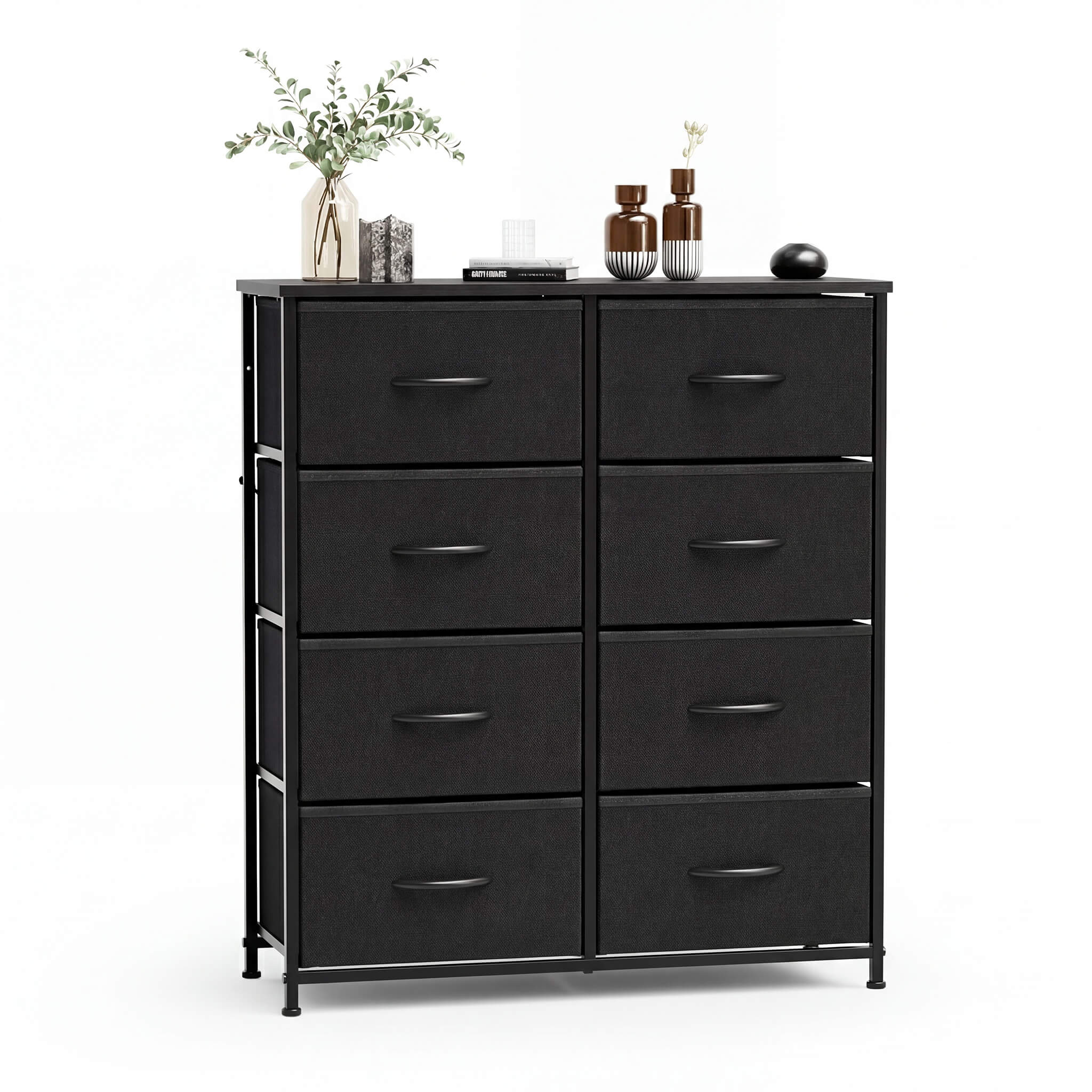 StockMAX High Dresser Fabric Storage Tower 8 Fabric Drawer