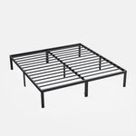 StockMAX Heavy Duty Metal Bed Frame with Under-Bed Storage for Bedroom