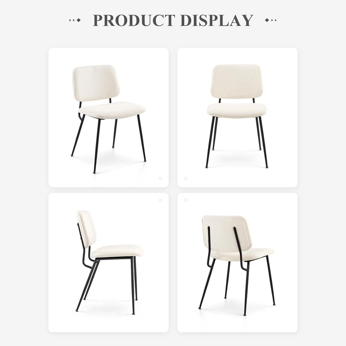 Modern Upholstered Dining Chair 115T