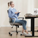 StockMAX Office Chair with Lumbar Support and Armrests