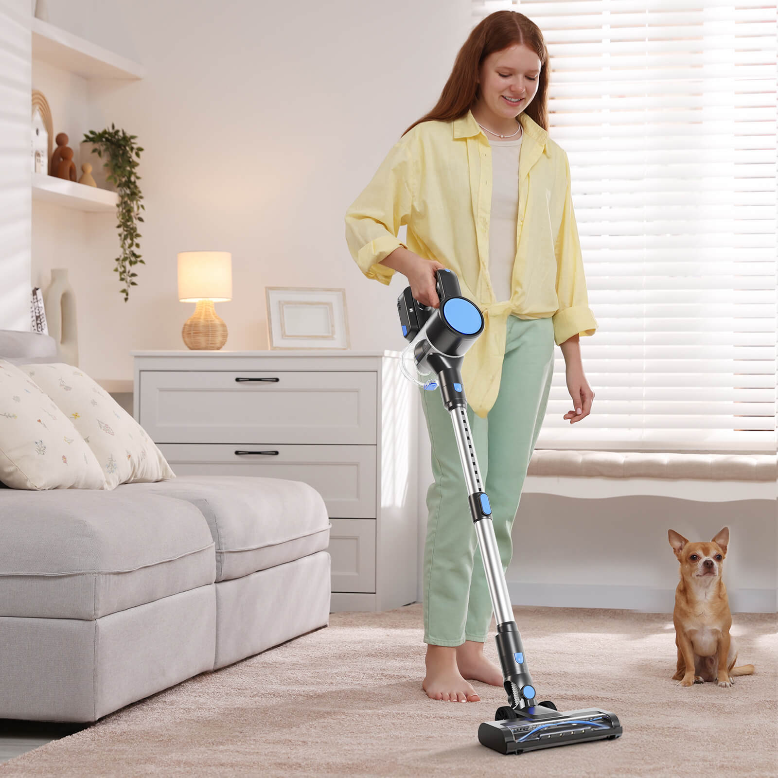 3-in-1 Wireless Compact Upright Vacuum Cleaner