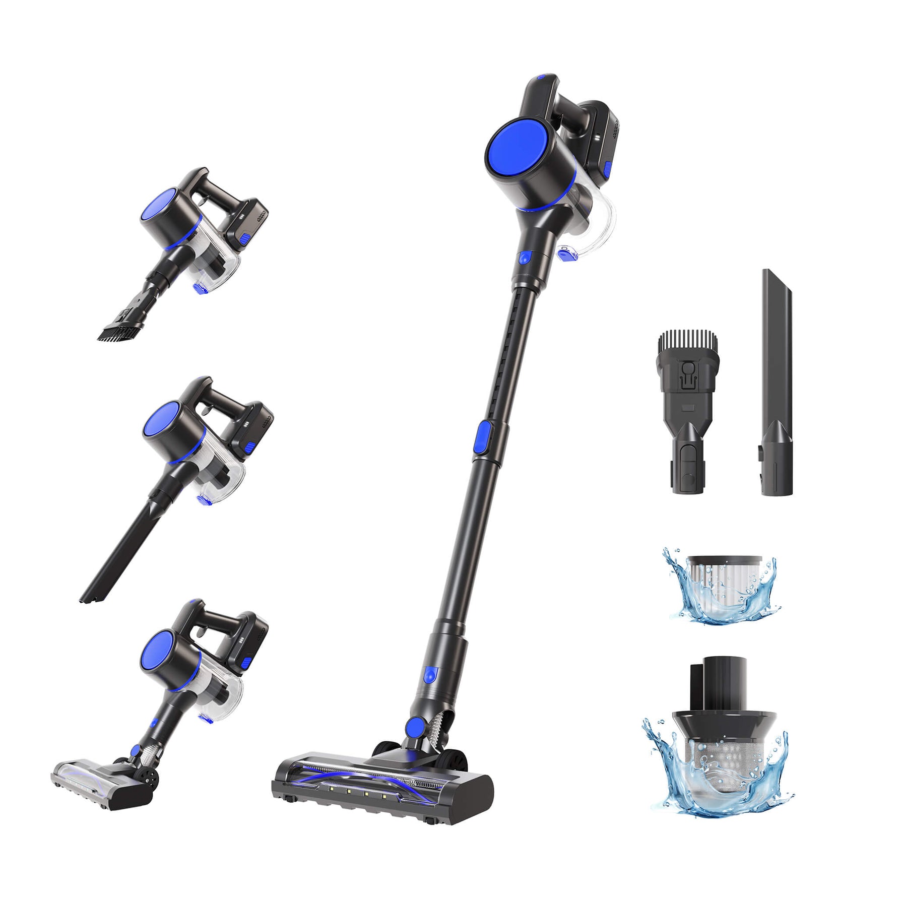 StockMAX 3-in-1 Wireless Compact Upright Vacuum Cleaner