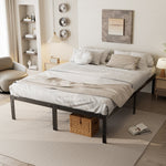 StockMAX Heavy Duty Metal Bed Frame with Under-Bed Storage for Bedroom