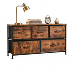 StockMAX Storage Cabinet with Metal Frame for Bedroom Dresser