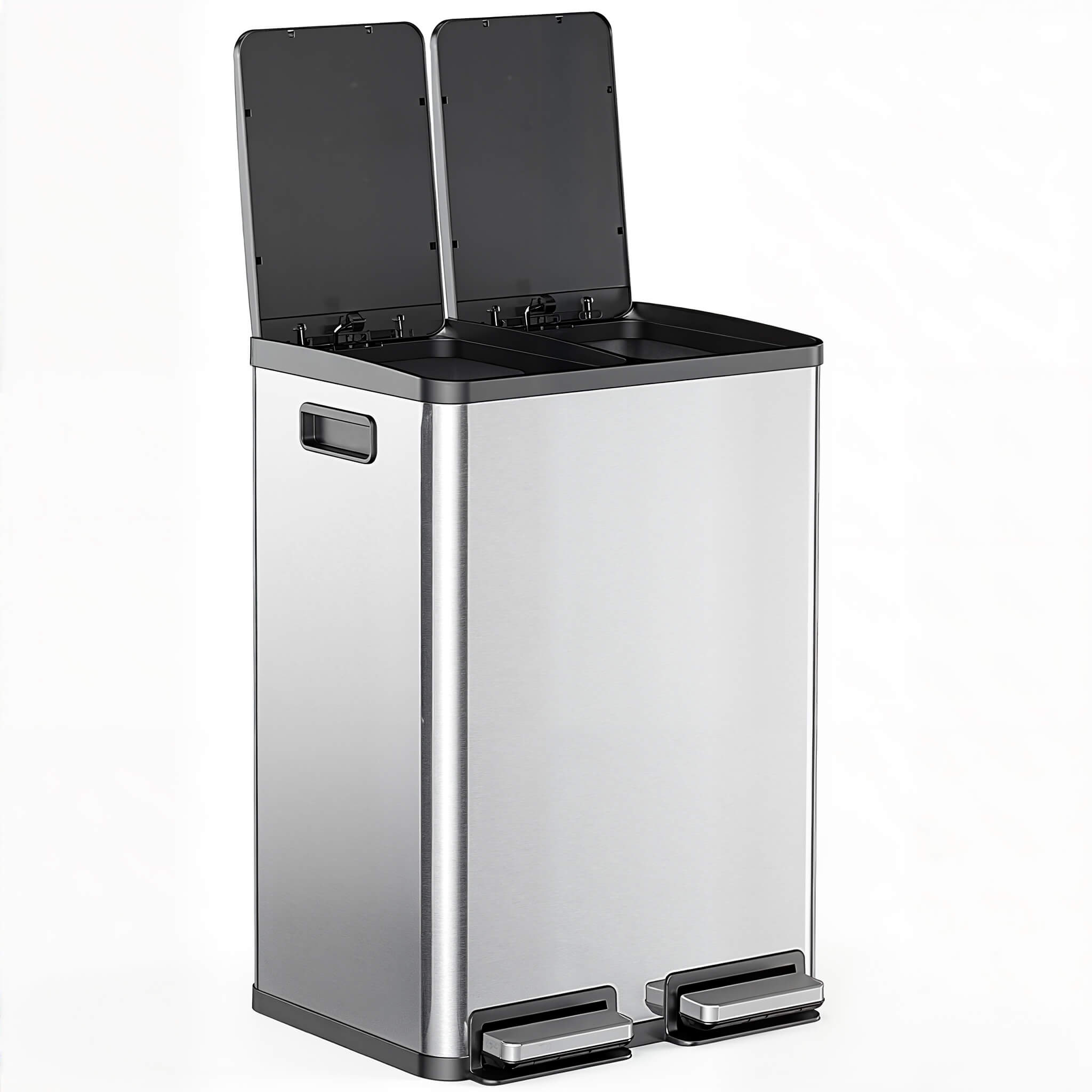 StockMAX Stainless Steel Bin with Pedal Keeps Kitchen Odour Free