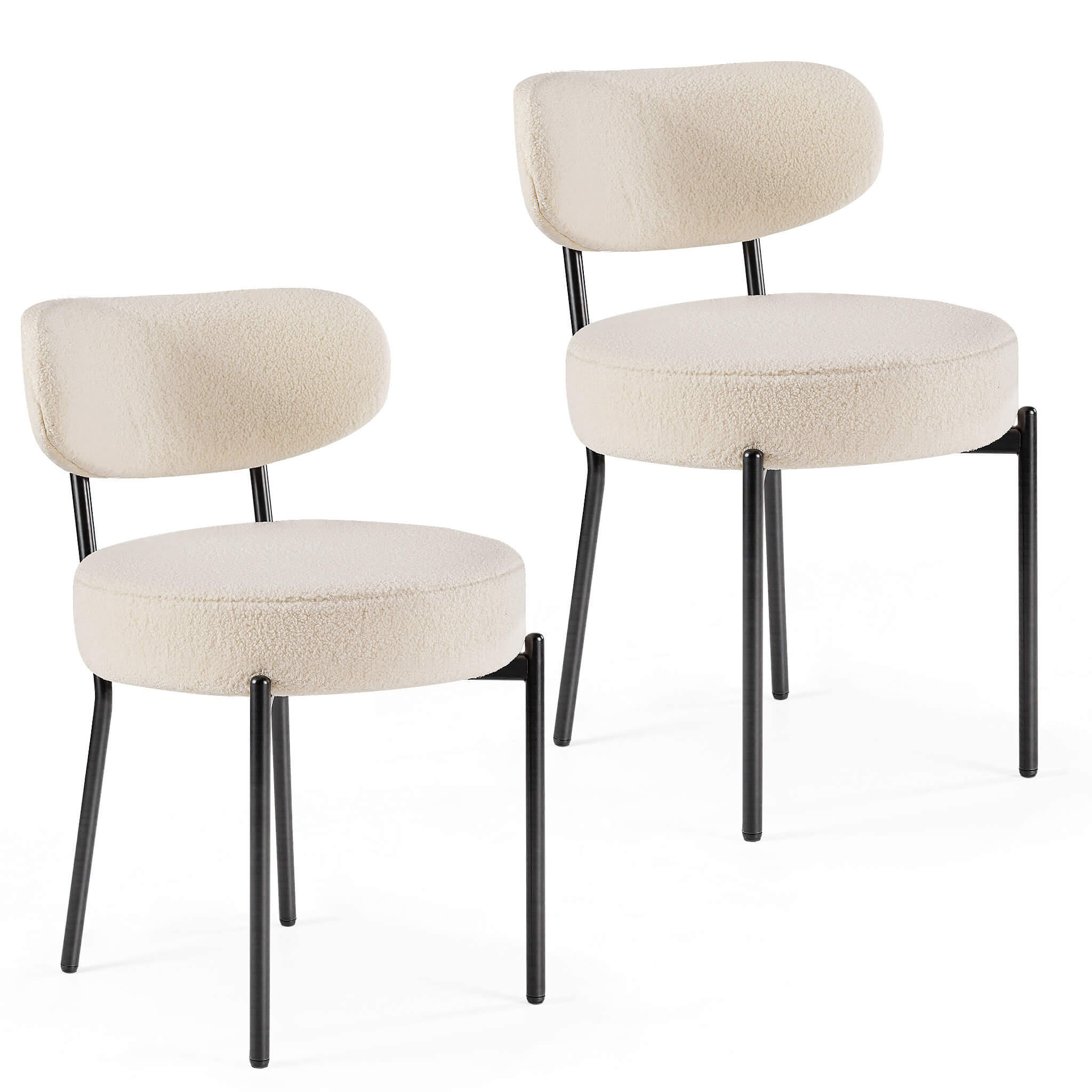 StockMAX Dining Chair Set of 2 Soft Cushions for Dining Room