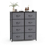 StockMAX High Dresser Fabric Storage Tower 8 Fabric Drawer