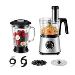 StockMAX 8-Cup Food Processor, Vegetable Chopper with accessories