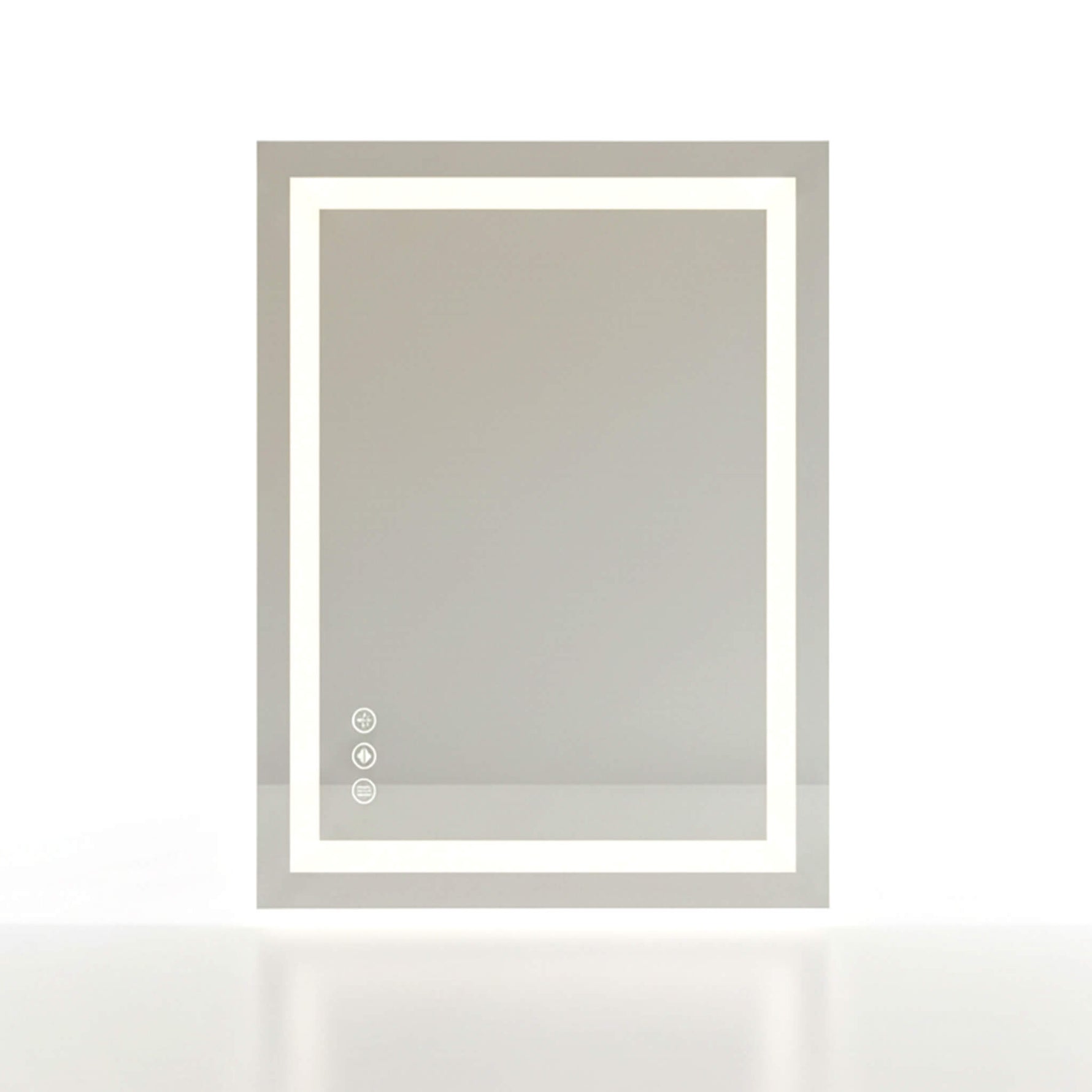 StockMAX Rectangular LED Bathroom Mirror with Anti-Fog & Touch Control