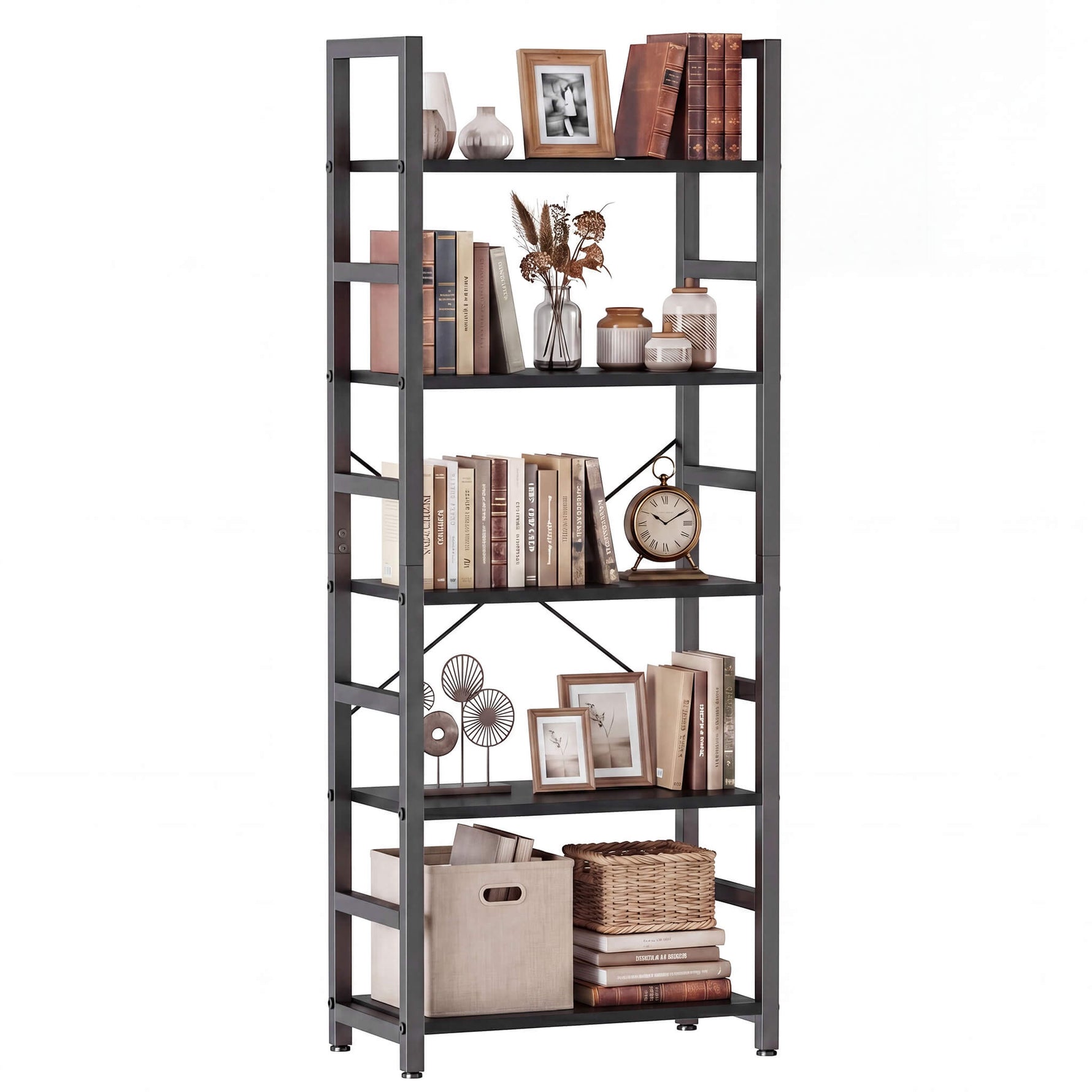 StockMAX Shelf Bookcase for Living Room Bedroom