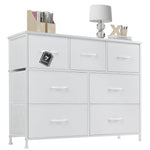 StockMAX Dresser Wooden Top with Storage for Living Room Bedroom