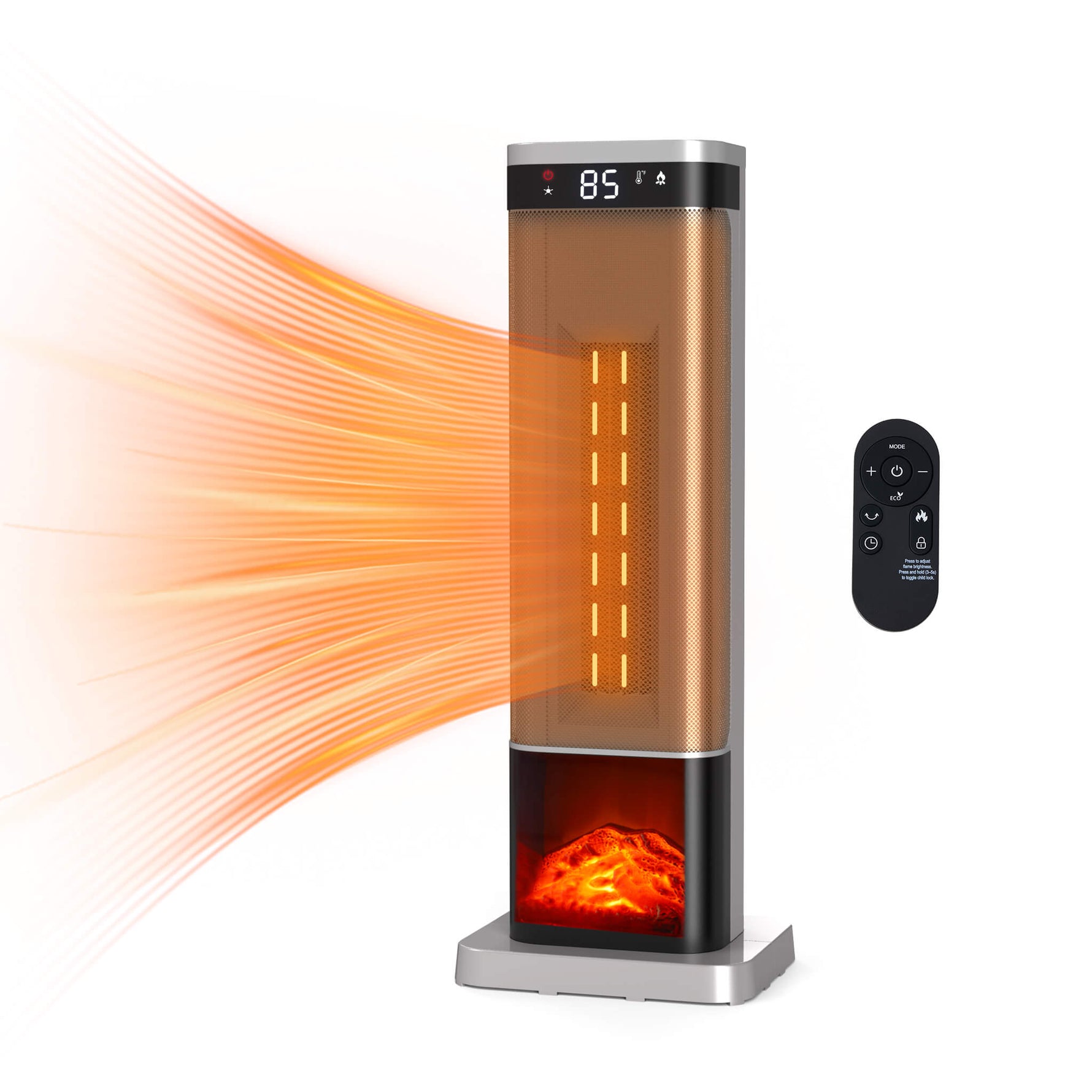 StockMAX Ceramic Space Heater-ETL Certified Safe for Office and Garage