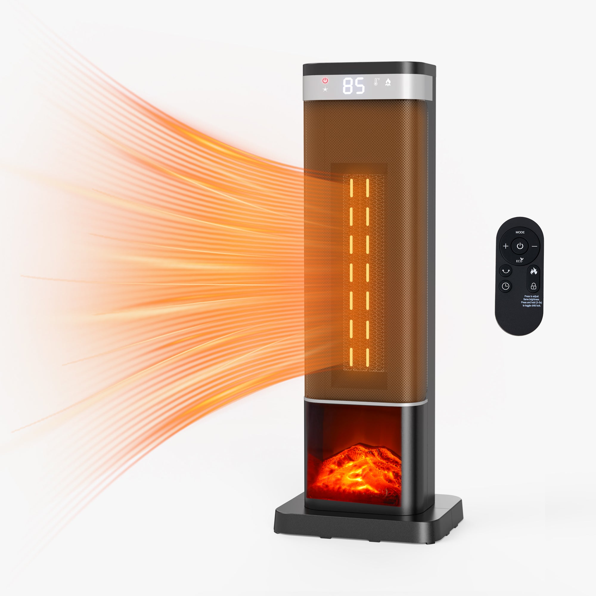 StockMAX Ceramic Space Heater-ETL Certified Safe for Office and Garage