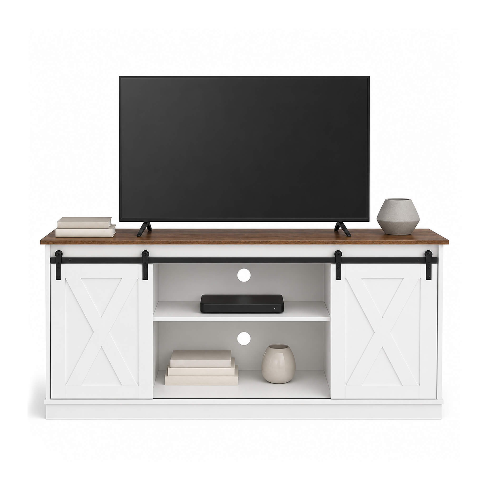 StockMAX 58“ Sliding Barn Door TV Cabinet
