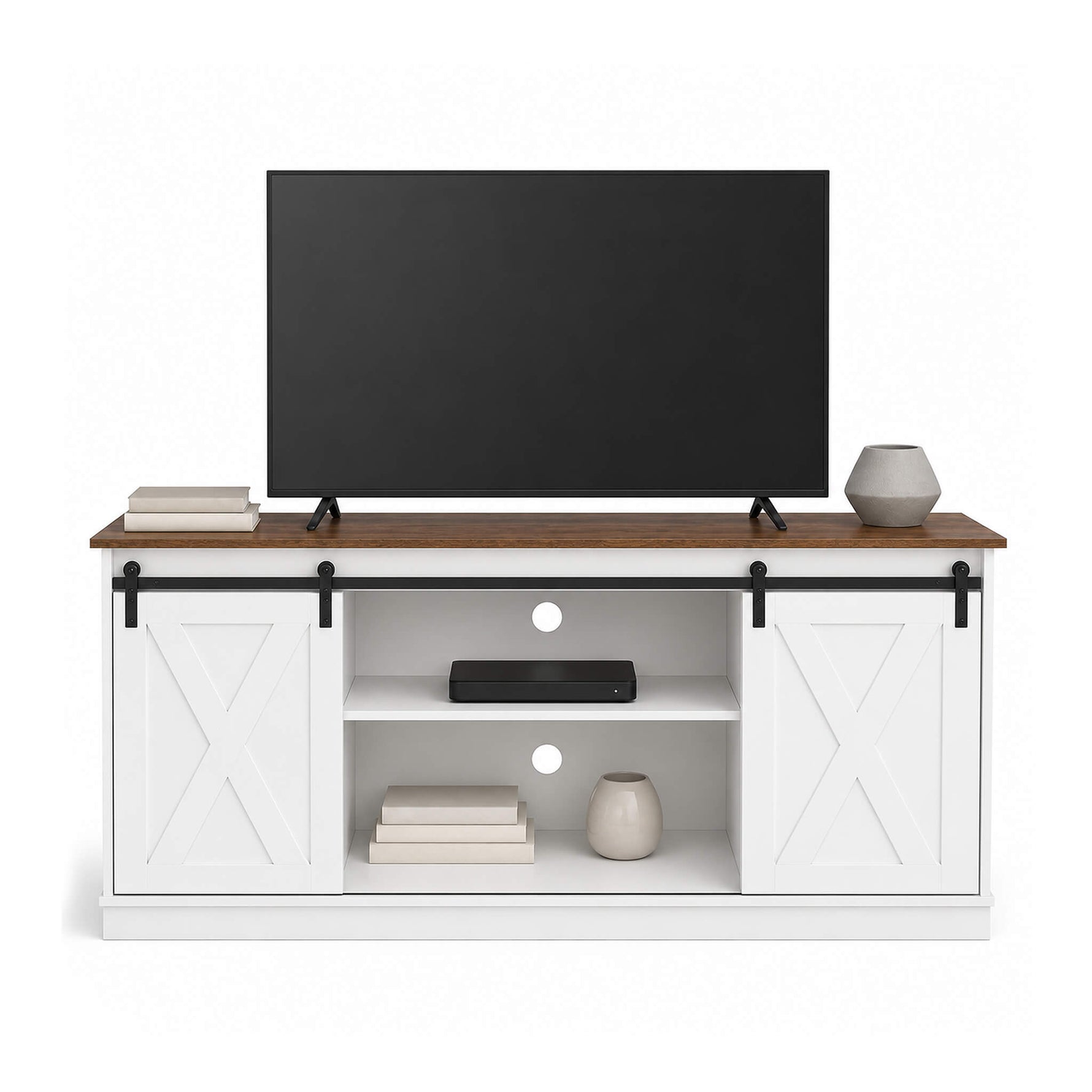 StockMAX 58“ Sliding Barn Door TV Cabinet